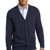 Value V Neck Cardigan Sweater with Pockets