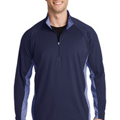Sport Wick ® Stretch Contrast 1/4 Zip Pullover